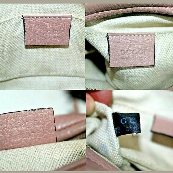 GUCCI 💖🖤 Authentic Rose Mini Soho Disco Chain Crossbody Bag - Picture 4 of 10